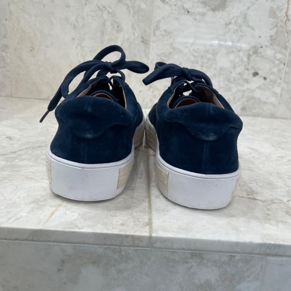 CASLON {10} Sneakers Platform Blue Suede Espadrille Styling NWT - Picture 6 of 8